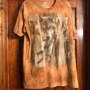 The Mountain Earthy Brown T-Shirt